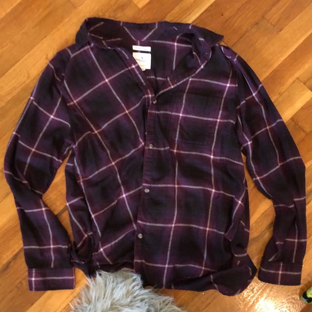 Maroon Flannel